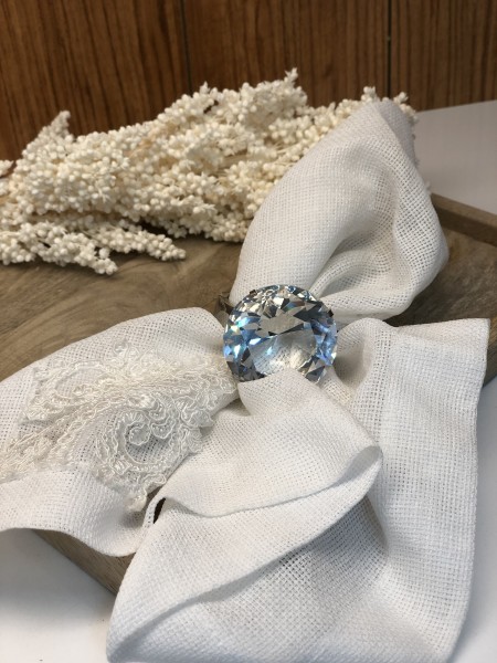 Serviettenring 6er Set Diamant