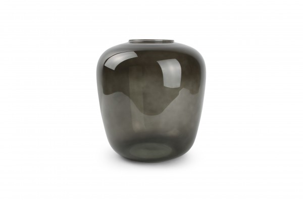 Vase Bold M smoked Glas 23,5xH25,5 cm