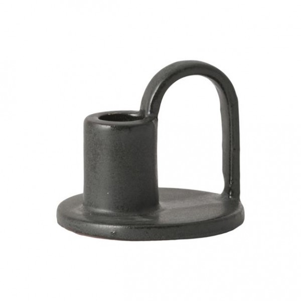 Kerzenhalter Marie Schwarz 9xH7,5 cm