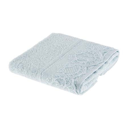 Tac Lace Handtuch mit Spitze 50x90 cm mint