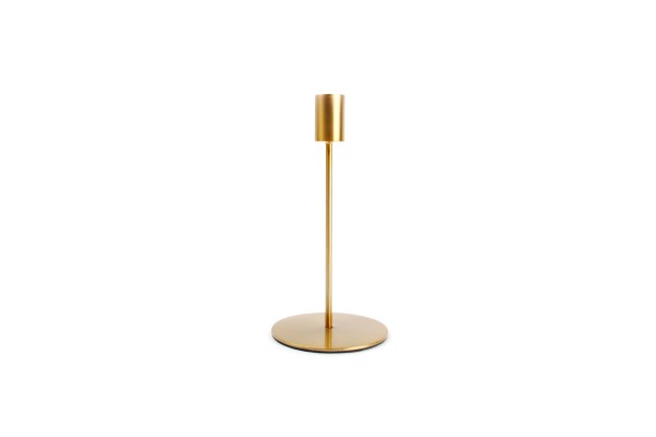 Kerzenständer pillar gold 10xH20 cm