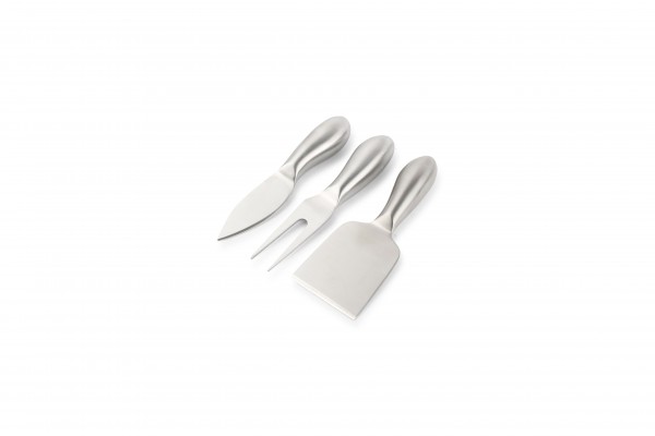 Fromage Käsemesser Set 3 teilig silber